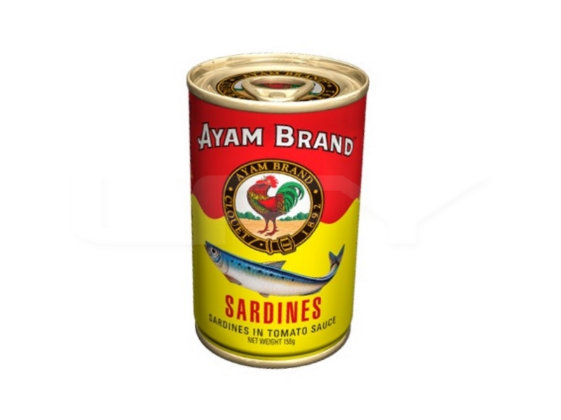Ayam Brand Sardines in Tomato Sauce / 鸡标番茄酱沙丁鱼
